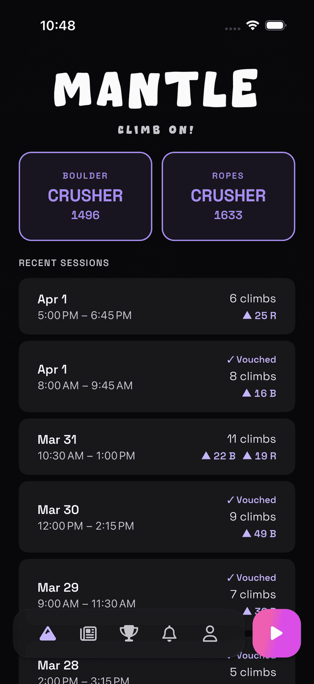 Mantle app screenshot 3